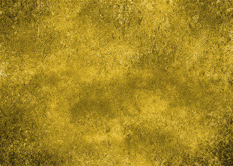 Gold foil paper decorative texture background for artwork - Illustration 
