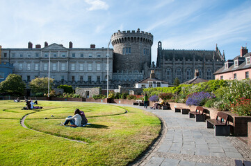 Obraz premium The Dublin castle