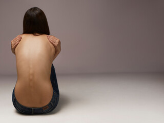 Modern Art activity about anorexia as an eating disorder characterized by an abnormally low body...