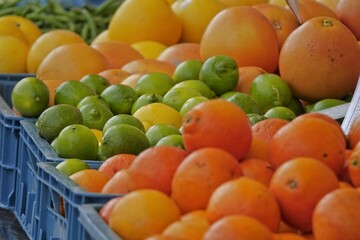 Obst auf einem Markt