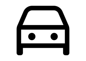 car icon on white background