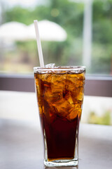 Glass of soda