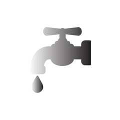 Faucet icon vector
