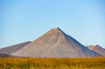 An Icelandic mountain 