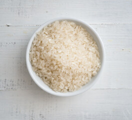 Rice in a bowl