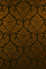 Background, Thai style, dark brown, suitable for various designs.