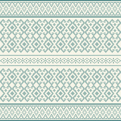 Seamless geometric background motif ulos batak. seamless traditional textile bandhani sari border. creative seamless indiant bandhani textures border design