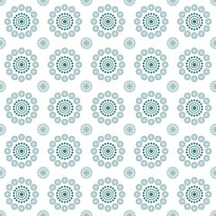 Seamless pattern dots circle. perfect motifs and texture for pillows, curtains, clothes, carpet, bedding, wallpaper. fabric design with motif dots circle.