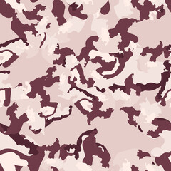 UFO camouflage of various shades of pink and red colors © Ko_Te