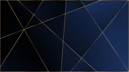 Blue Premium Triangular Pattern. Silver Rich VIP Geometric 