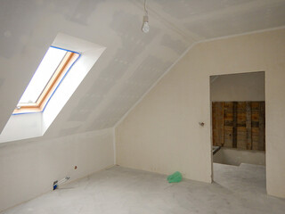 New apartment building place. Construction Square in the city ce