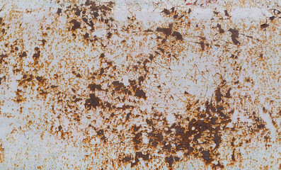 Old rusted metal texture. The surface of an uneven gray iron wall. Perfect for background and grunge design.