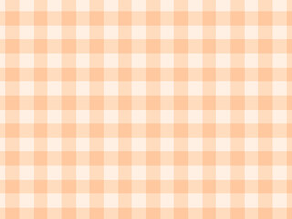 パステルオレンジチェック 1