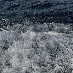 waves on the beach