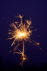 Deutschland, Abbrennende Wunderkerze.