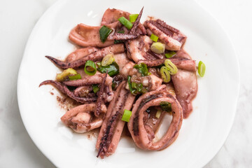 イカのバター焼き