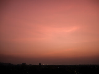Dusk sky, Evening colorful sky dramatic and wonderful.