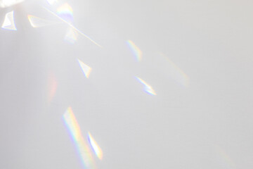 Blurred overlay effect for photo and mockups. Wall texture with organic drop diagonal shadow and...