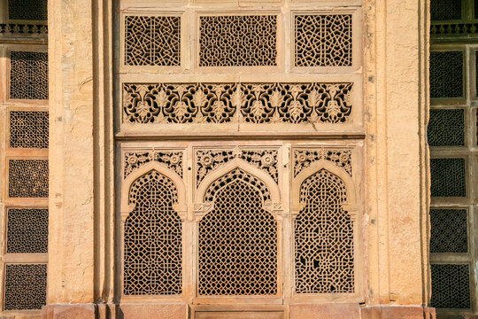 Tomb of Muhammad Ghaus, a Sufi saint in Gwalior, Madhya Pradesh, India