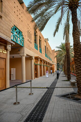 Riyadh, Saudi Arabia – October 26th, 2019: Almasmak Castle Area in the center for Riyadh City in Saudi Arabia, part of Riyadh Entertainment Season "Nabd Alriyadh" and one of tourist attraction points.