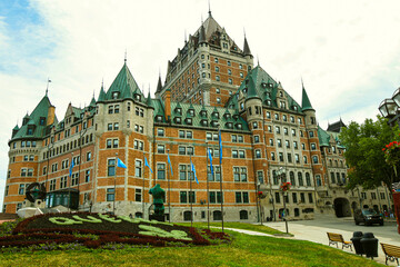 Fototapeta premium Chateau Frontenac in old Quebec, Canada