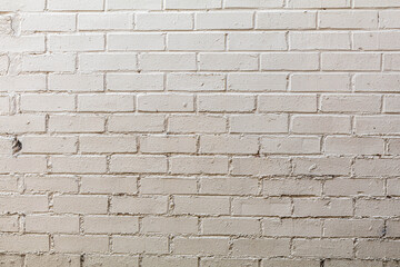 White brick wall 