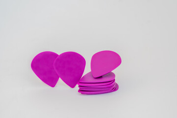 Purple Jazz & Blues guitar picks plectrums