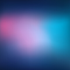 Obraz premium Abstract Blurred blue purple pink background. Soft dark to light colorful gradient backdrop with place for text. Vector illustration for your graphic design, banner, poster