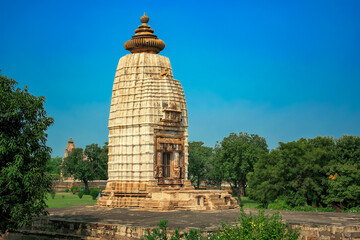Western Group of Temples, Khajuraho, Madhya Pradesh, India. it's an UNESCO world heritage site.