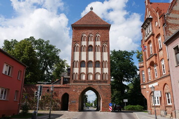 Obraz premium Gröpertor in Wittstock an der Dosse