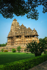 Western Group of Temples, Khajuraho, Madhya Pradesh, India. it's an UNESCO world heritage site.