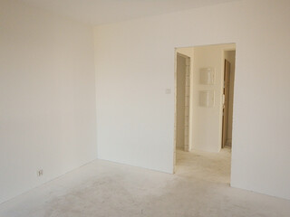 New apartment building place. Construction Square in the city ce