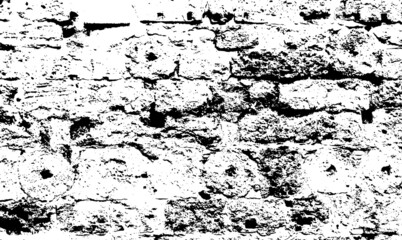 Transparent abstract, grunge concrete, stone, brick wall textured background. Backdrop for overlay or montage. Lines, strokes, stripes and spots. Abstract vector illustration.