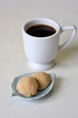 クッキーとコーヒー