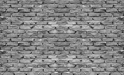 Light Brick wall uneven texture. Grunge vintage background