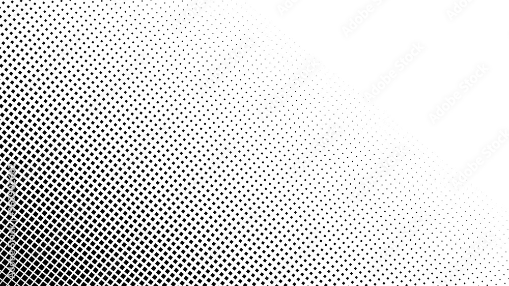 Poster halftone vector background. gradient vintage dots background. abstract texture with black particles.