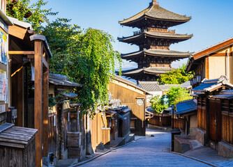 京都　祇園　八坂の塔