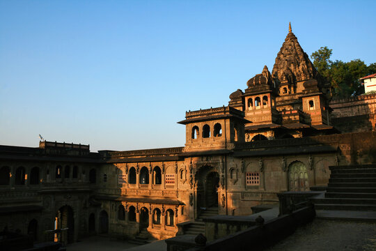 Maheshwar, Situated on the banks of river Narmada in madhya pradesh, India