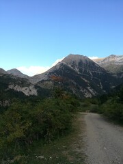 road in mountains