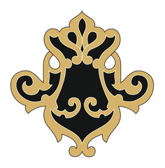 SYMBOLS OF THE CATHOLIC CHURCH, WITH CROSSES DECORATED FOR SACRED DRESSES