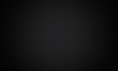 Obraz premium Hexagonal metal grid texture - background 