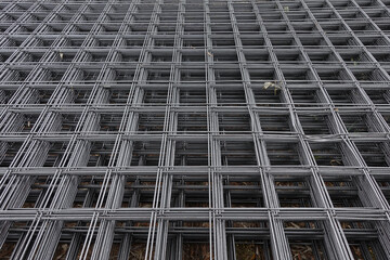 steel mesh panels used in construction reinforcement