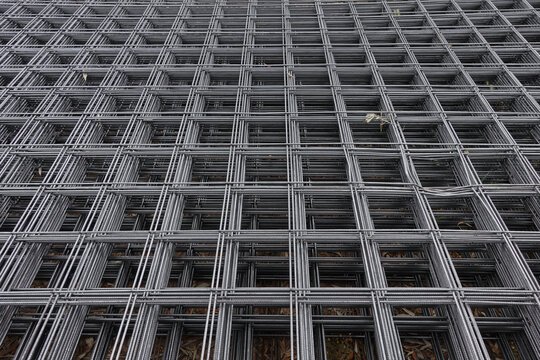 steel mesh panels used in construction reinforcement