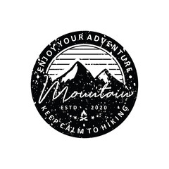 camping and outdoor logo
