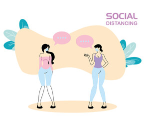 woman speaking on bubble messages