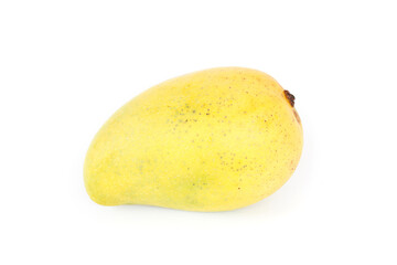 Close up of fresh Mangos  on white background