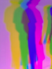 abstract colorful background with rainbow