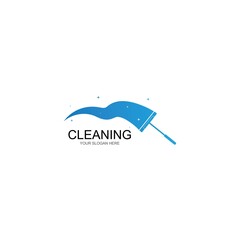 Cleaning logo and symbol ilustration vector