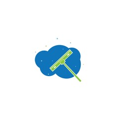 Cleaning logo and symbol ilustration vector