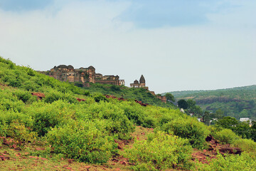 Fototapeta na wymiar Beautiful view of Narsinghgarh Fort,Narsinghgarh (near Bhopal), Madhya Pradesh, India.